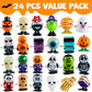 JOYIN 24 PCS Halloween Wind Up Toys for Kids Gifts  Wind Up Toys Bulk for Halloween Party Favors Goodie Bag Fillers  Student School Classroom Favors  Carnival Game Prizes