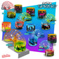 Super Spring - Ocean from Deluxebase. 2.5 Inch Sealife Rainbow Spring Toy. Sealife Slinky Toy and Rainbow Fidget Toy. Great Educ