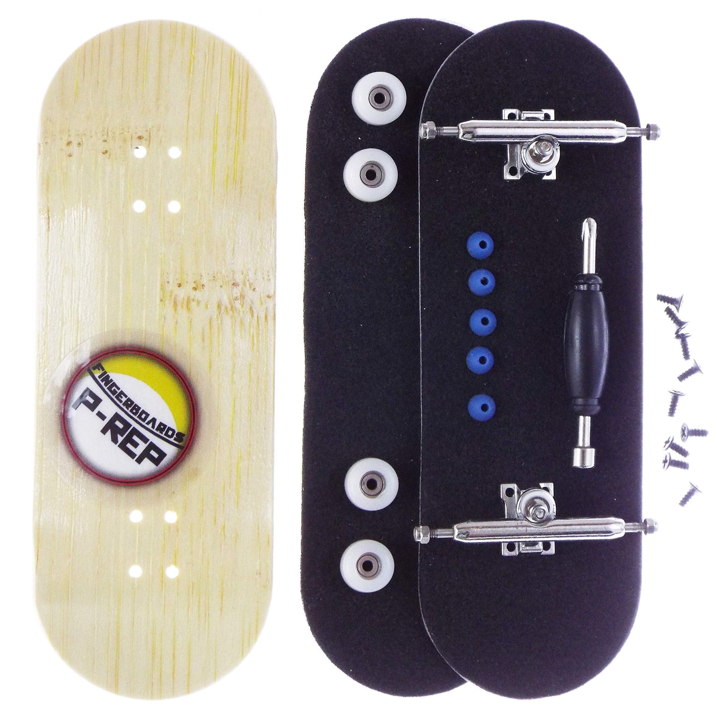 P-Rep Maple Chromite Fingerboard - 34Mm X 97Mm Complete Skateboard Style Components