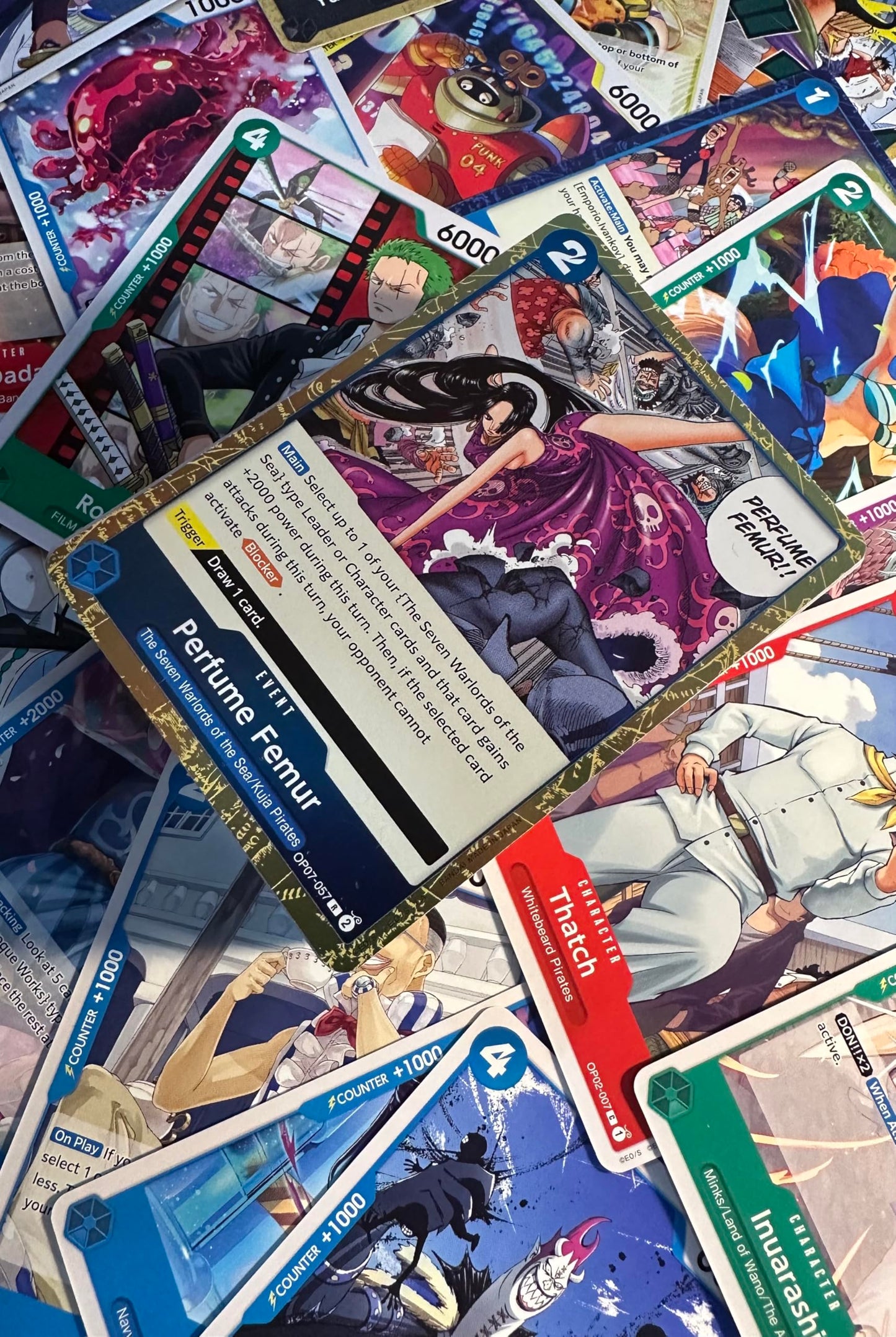 Generic One Piece Cards - 50 Card Lot with 5 Foils, Card Game Booster Box
