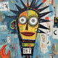 Cross & Glory 1000 Piece Jigsaw Puzzle - Cosmic Codex of Colors, Large Size, Neo-Expressionism Art, 1.8 MM Thick Cardboard