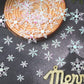 MARFOREVER Snowflake Confetti Decorations, Winter Snowflake Glitter Confetti White Snow Scatter Confetti Winter Wonderland Table