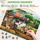 Puzzles 300 Pieces For Adults | Ht Vegetable Store Puzzles | Recycled Cardboar Jigsaw Puzzles 300 Pieces | Challenging Family Activity Great Gift Idea For Family Friends | 20.5 X 15 Inches