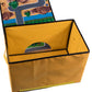 Clever Creations Collapsible Toy Storage Organizer And Play Mat For Kids - Perfect Toy Chest For Organizing Books, Toys, Games,