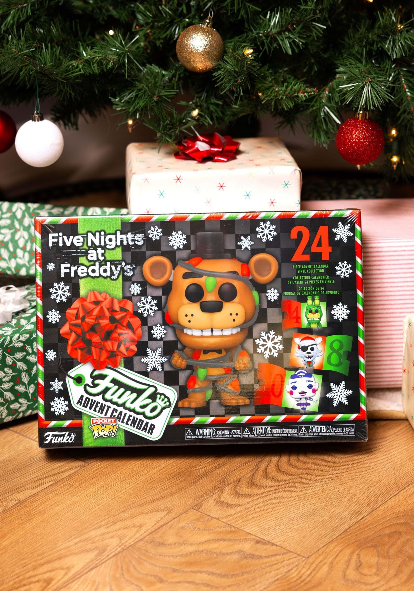 Funko Pop! Advent Calendar: Five Nights At Freddys 2023, 24 Pocket Pop! Vinyl Figures