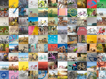 Ravensburger 99 Bicycles 1500 Piece Puzzle For Adults | Precision Fit | Unique Piece Design | Fsc-Certified Materials