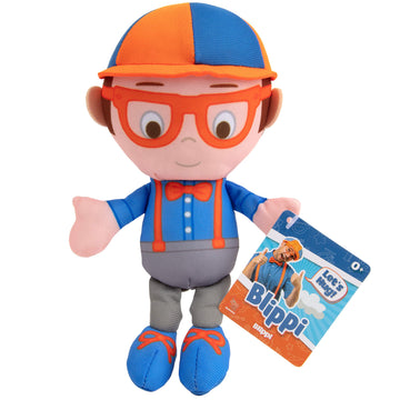 Blippi 7 Fireman, Construction Worker, & Original Character Plush Figures 3-Pack - Officially Licensed - Quality & Soft Collecti