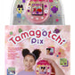 Tamagotchi 42901 Bandai Pix The Next Generation Of Virtual Reality Pet With Camera, Games And Collectable Characters-Floral, Pink