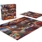 Ceaco - Rustic Lodge - Cozy Fire - 1000 Piece Jigsaw Puzzle, 27 X 20