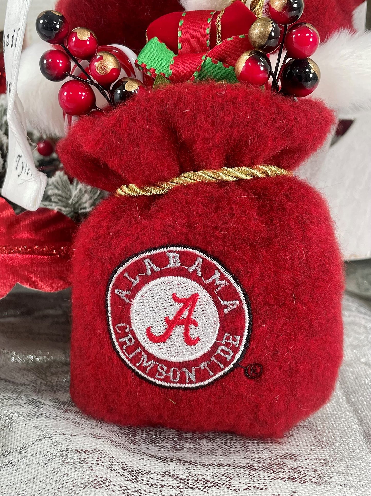 Santa'S Workshop 12' Alabama University Santa, Red, (Alc031)