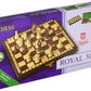 Wegiel Chess Royal 30 European Wooden Handmade Set, 11.81"x1.97", Brown, Model SH-CH010-A