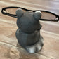 Top Brass Cute Racoon Whimsical Eyeglasses Holder Stand - Fun Glasses Keeper