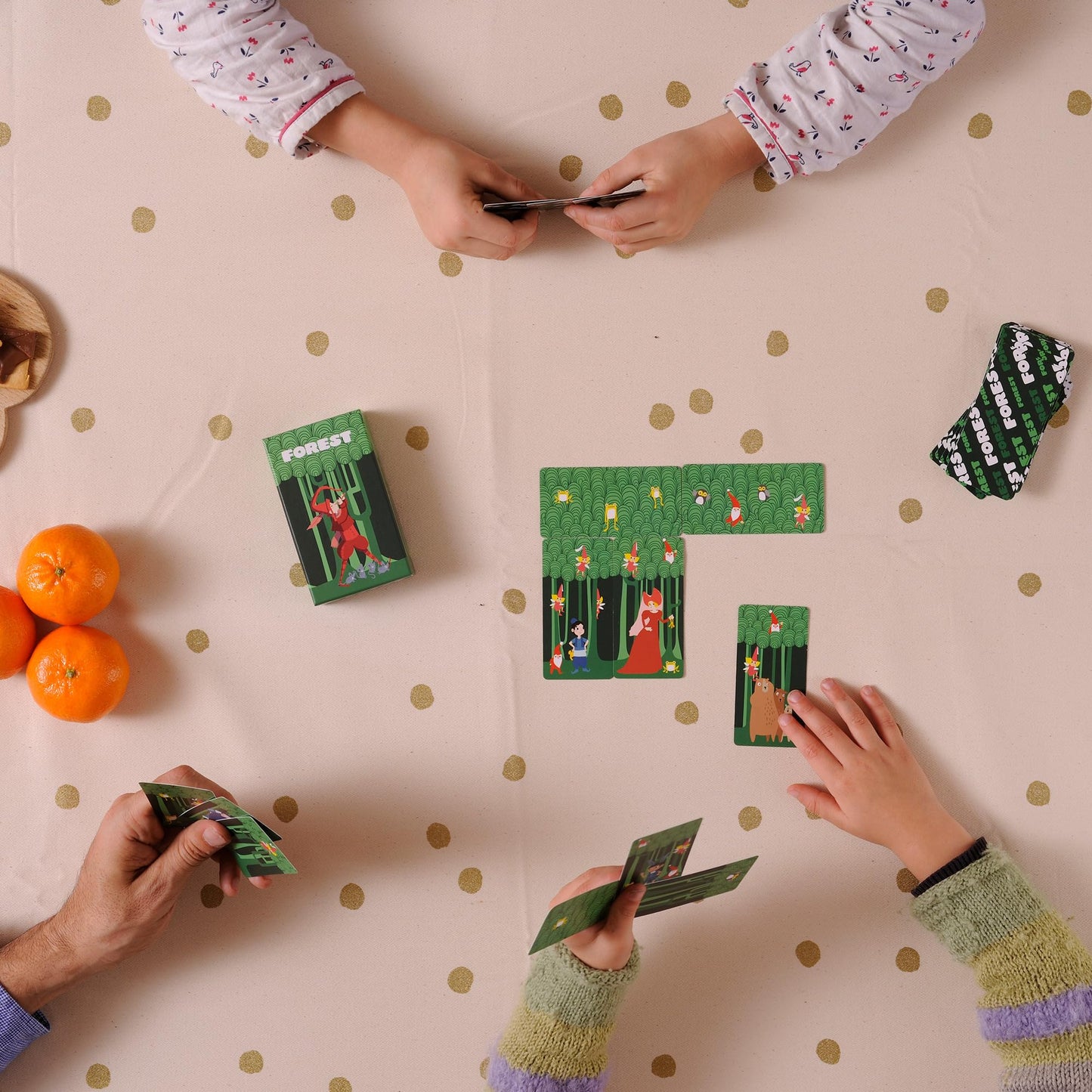 Toysmith Forest Card Game - Educational Observation & Counting Game, 2-5 Players, Ages 6+, Cardstock, Model 9008, Various Colors