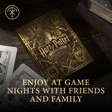 Theory11 Harry Potter Playing Cards - Yellow (Hufflepuff)