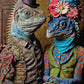 Cross & Glory - Meet The Aliens: Kael And Narae - 1000 Piece Jigsaw Puzzle | Intergalactic Love Story | Vibrant Alien Puzzles With Satin Finish
