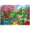 RoseArt - Kodak enhanced - Spring Garden 2000 Piece Jigsaw Puzzle  Alice in Wonderland Puzzle for mature-themeds