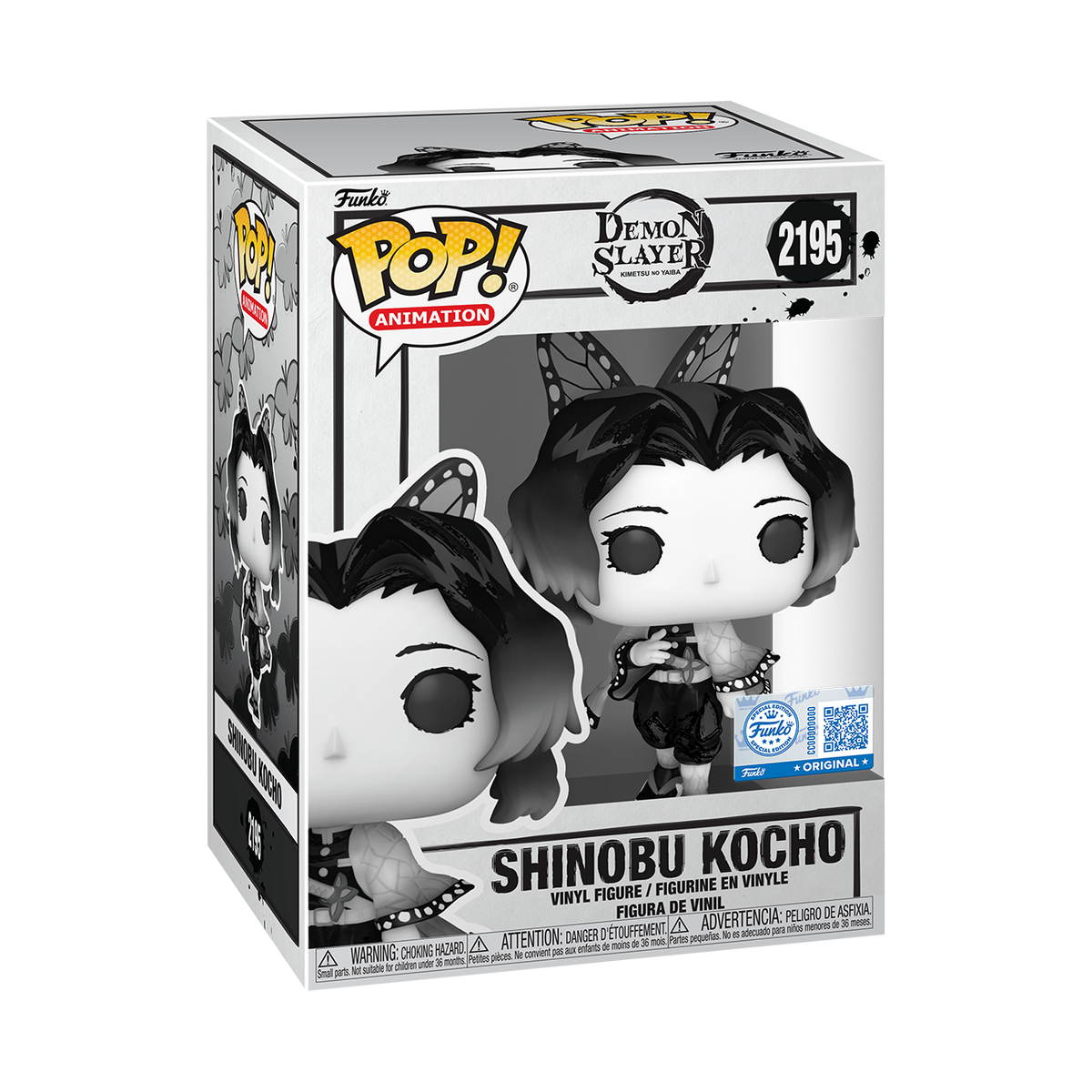 Demon Slayer Shinobu Kocho (Sumi-Ink Deco) Funko Pop! Vinyl Figure #2195