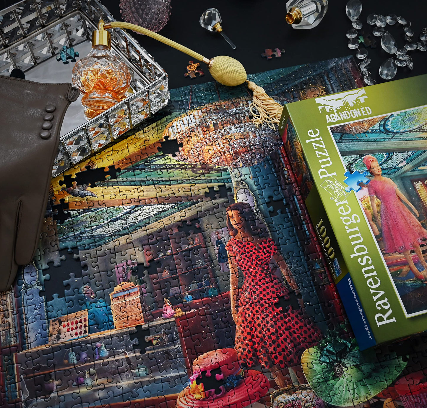 Ravensburger Abandoned Series: Deserted Department Store Jigsaw Puzzle - 1000 Unique Pieces | Softclick Technology Engaging Imagery For Adults And Kids | Enhanced Durability