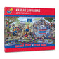 YouTheFan NCAA Kansas Jayhawks Game Day at The Zoo 500pc Puzzle