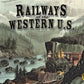 Eagle Games Railways Of The World: Western U.S. Expansion Board Game - Medium Size, Paper Material, Model 331489
