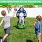 GoSports Inflatable Football Toss Game - 4 ft Receiver, Blue, PVC, Model INFLATAMAN-FOOTBALL-02