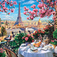 Ceaco - Brunch In Paris - 300 Oversized Piece Jigsaw Puzzle