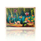 Lefan Wooden Jigsaw Puzzle Colourful Bugs Wooden Jigsaw Puzzle Garden Jigsaw Puzzle Wooden Puzzles For Kids For Age 2+ Year 24Pc