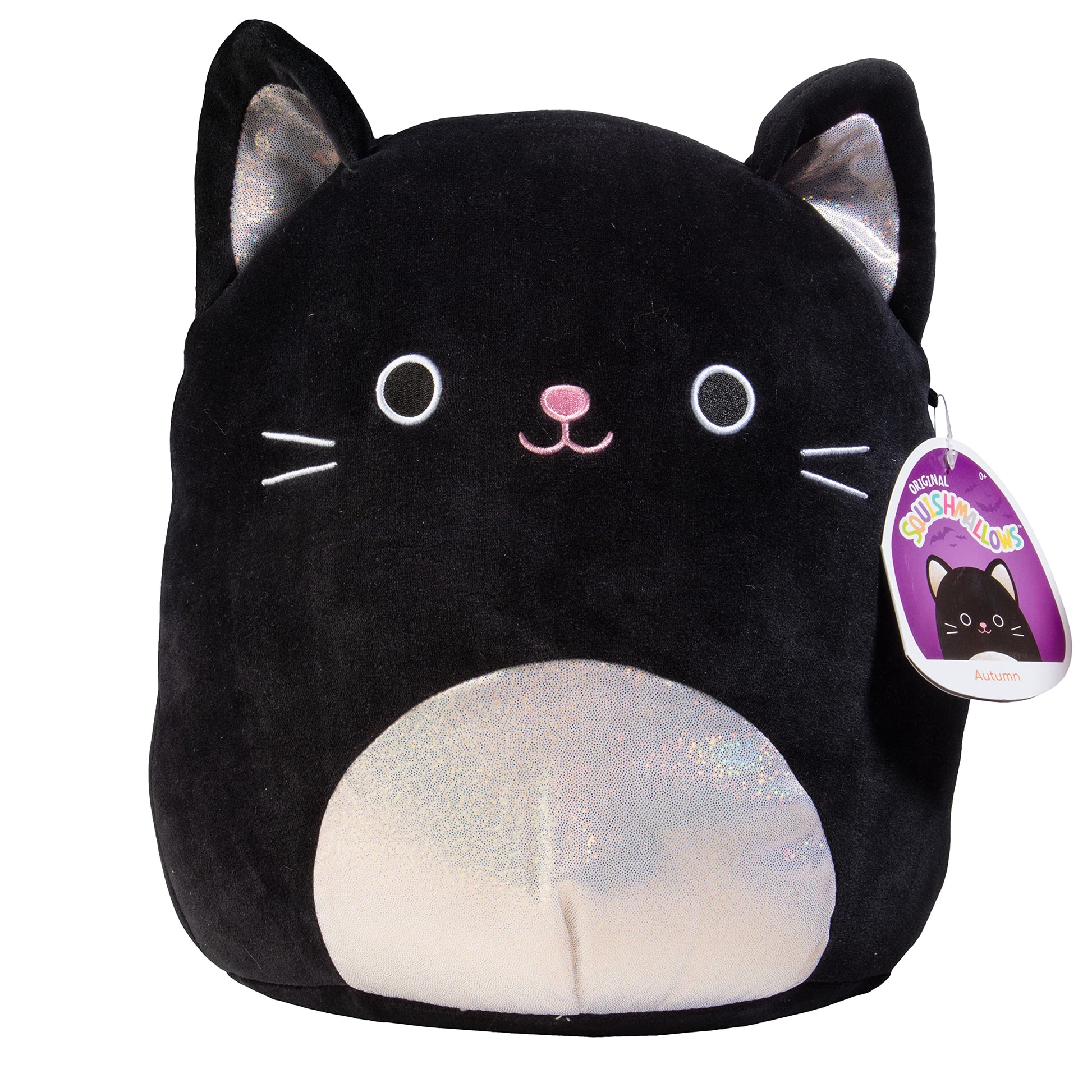Squishmallows 12' Autumn The Black Cat - Cute And Soft Plush Stuffed Animal Toy - Great Gift For Kids - Official Kellytoy - Ages 2+