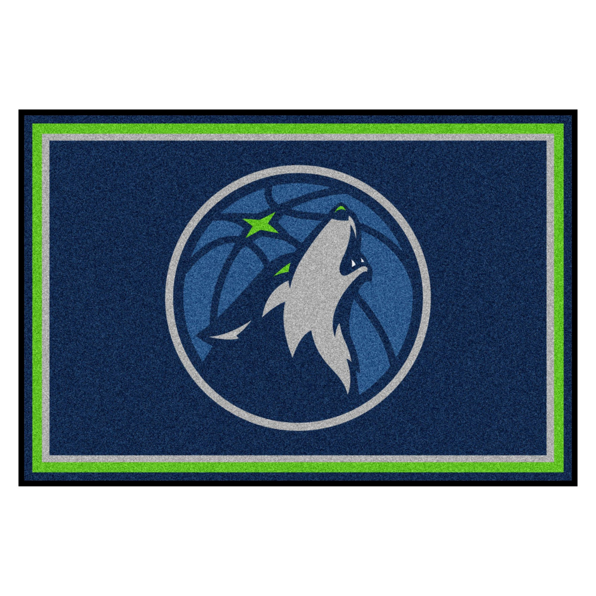 Fanmats NBA - Minnesota Timberwolves 5 x 8 Rug