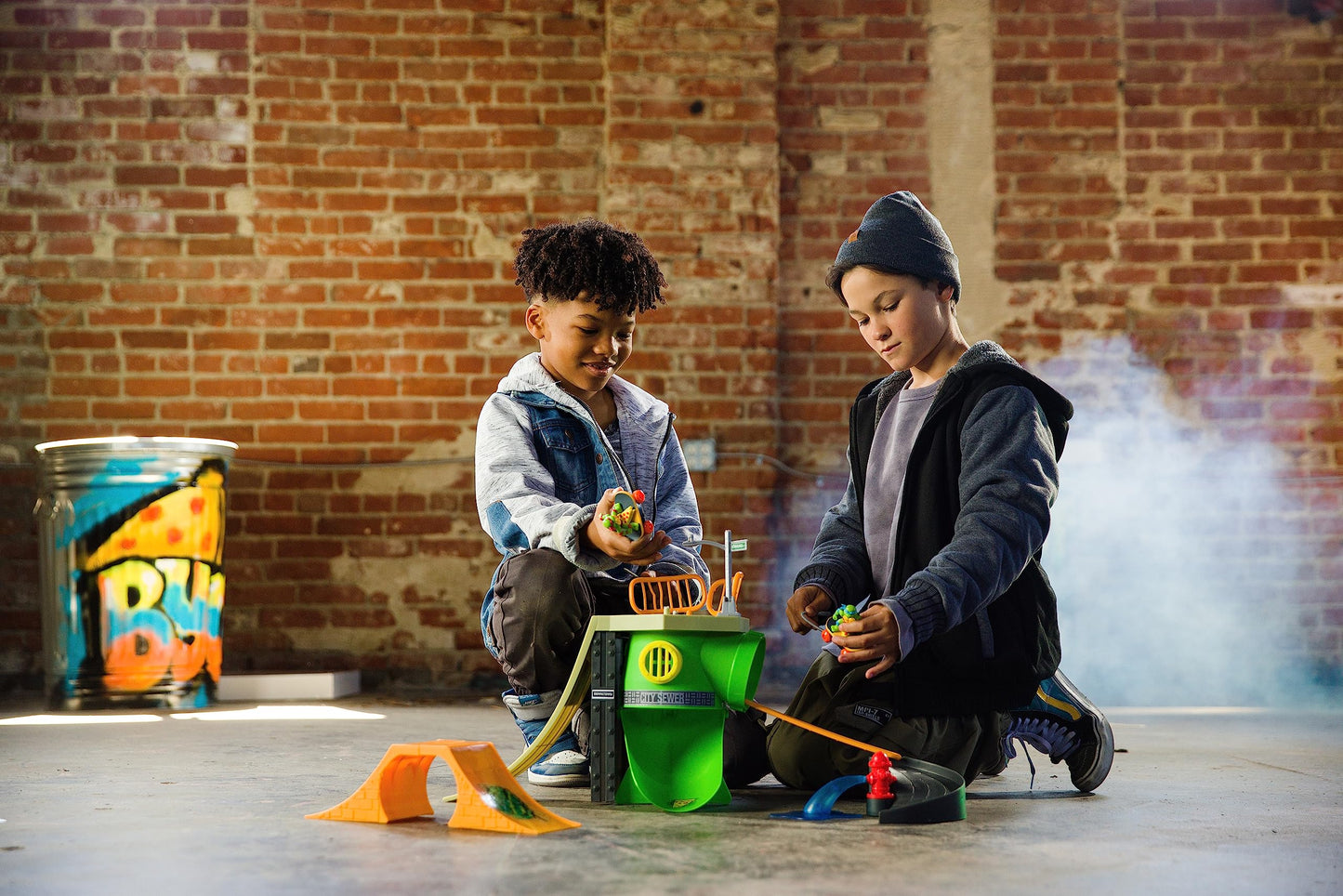 Teenage Mutant Ninja Turtles Skate Park Playset - Model 71044, Multicolored, Plastic, Suitable for Ages 3+