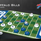 Masterpieces Family Game - Nfl Buffalo Bills Checkers - Officially Licensed Board Game For Kids & Adults