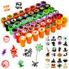 Max Fun 192Pcs Halloween Party Favors Toys Halloween Stamps Halloween Stickers For Kids Halloween Party Supplies, Goodies Bags, Classroom Game Reward Prizes(Halloween)