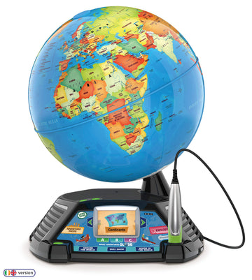 Leapfrog Magic Adventures Globe, Interactive Childrens Globe, Educational Smart Globe For Kids With 2.7 Inch Lcd Screen, Toys For Children With Games And Activities, Suitable For 5, 6, 7+ Year Olds