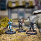 Modiphius Fallout Wasteland Warfare: Survivors: Washington Personalities - 3 Miniatures, 32Mm Unpainted Figures, Capital Wave