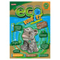 Ecobuddiez - Leopard From Deluxebase. 8-Inch Sustainable Plush Animal From Recycled Materials, Eco-Friendly Soft Stuffed Toy, Ch
