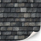 3 Sheets Self-Adhesive Roof Tiles And Shingles For Dollhouses Scale 1:12 (Roof Shingles Slate)