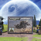 Games Workshop Warhammer 40k Dark Angels Land Speeder Vengeance Model 99120101098 Black Cardboard