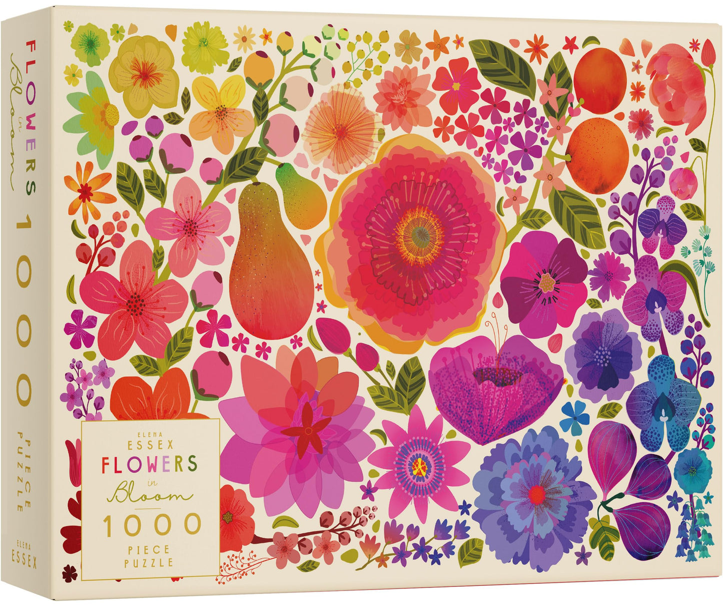 Elena Essex Puzzles for mature-themeds 1000 Pieces (Flowers in Bloom)