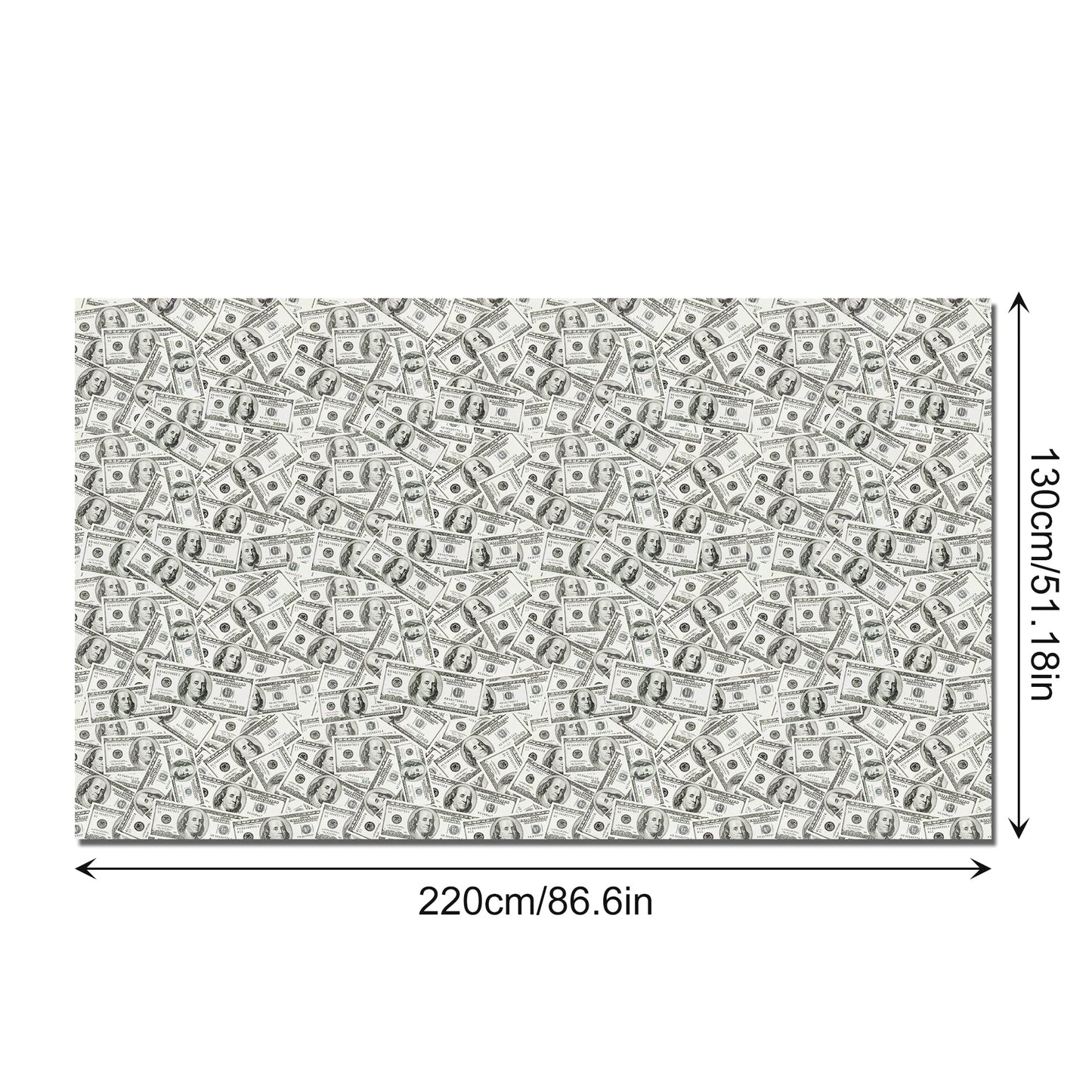 2 Pcs Bill Dollar Signs Tablecloths Money Party Decorations Currency Symbol Money Table Covers Big Bucks Tablecover Money Tablec