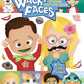 Bendon Create-A-Face Sticker Pad (Wacky Faces)