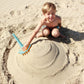 QUUT | Triplet | Vintage Blue Color | Award Winning 4-in-1 Children's Shovel, Sifter, Funnel, & Rake