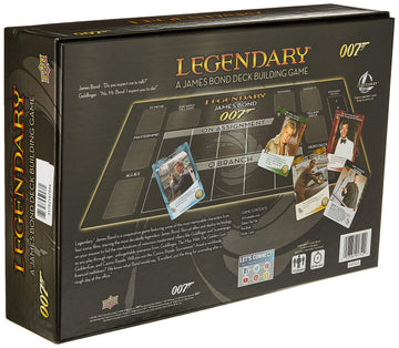 Upper Deck James Bond 007 Deck-Building Game, Multi-Color, Model UPD91752, Cardstock