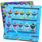 Montessori Wooden Magnetic Maze Board, Ocean-Themed Double-Sided Toy For Letter, Color, And Number Matching, Educational Christm