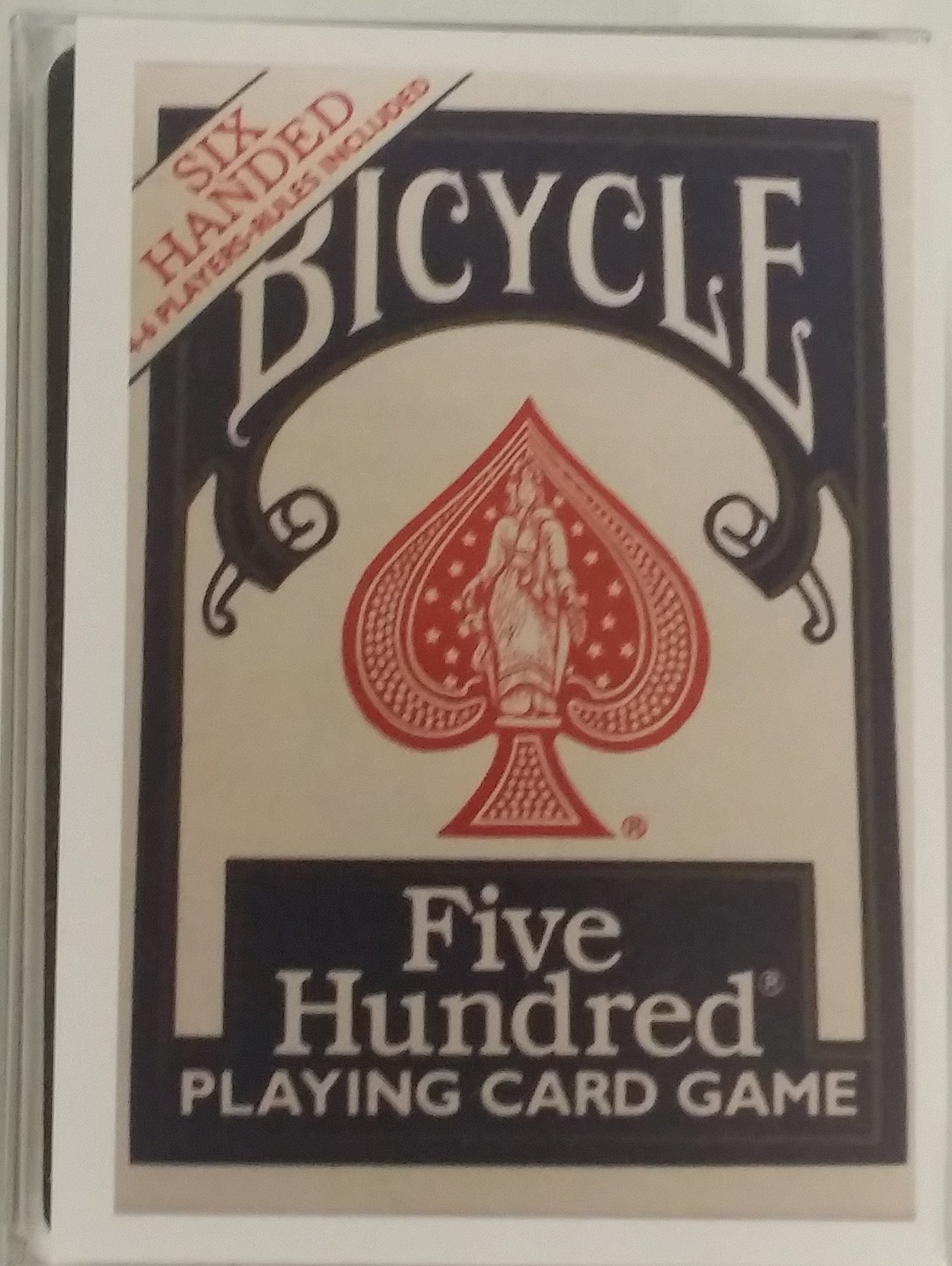 Bicycle Playing Cards Deck - Six Handed, Blue, Paper, Model SG_B000JLPHYE