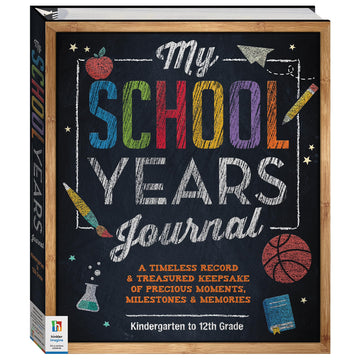 Hinkler: My School Years Journal - Preserve Memories of Children  Kindergarten to Grade 12  Store Certificates & Medals  Comes with Height Chart