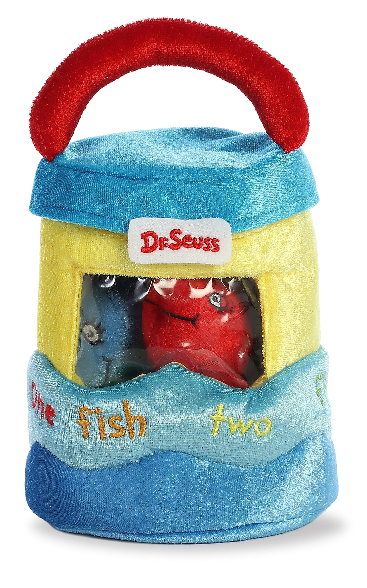 Aurora Whimsical Dr. Seuss Dr. Seuss Fish Playset Stuffed Animal - Magical Storytelling - Literary Inspiration - Multicolor 8 In