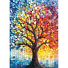 Blueforest Puzzles For Adults 1000 Pieces Tree Of Life Colorful Mosaic Jigsaw Puzzle 1000 Piece, Impossible Hard Difficult Chall
