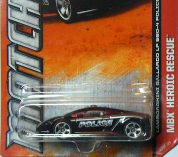 2013 Matchbox - MBX Heroic Rescue - Lamborghini Gallardo LP 560-4 Police