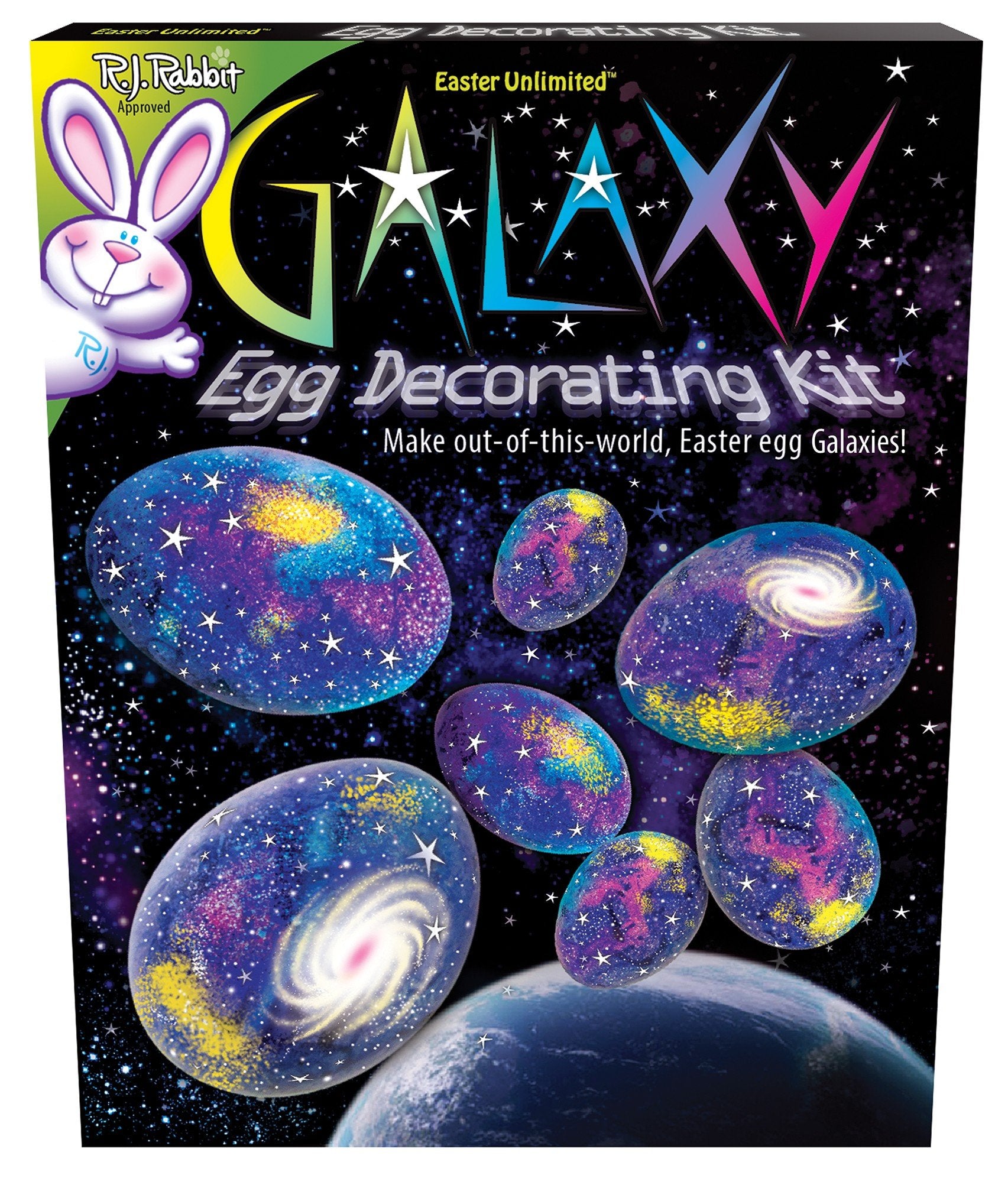 Fun World Kids Big Galaxy Eggs Deco Kit, Multi, Standard