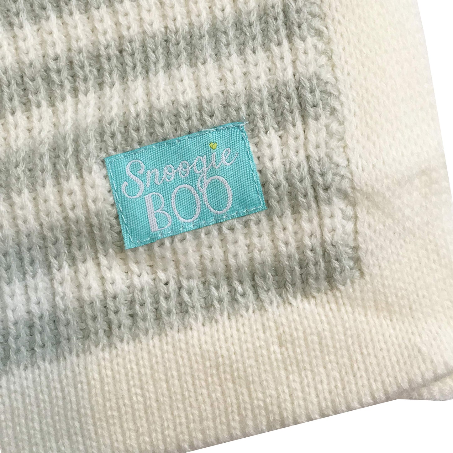 Happycare Tex Snoogie Boo Baby Premium Soft Knit Blanket And Toy Rattle Set